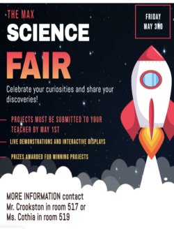 The Max Science Fair Flyer